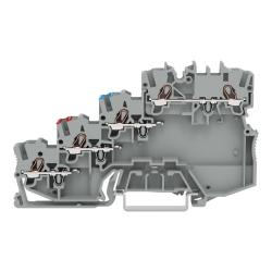 Wago 2000-5410  4-vodi�ov� svorkovnica s uzemnen�m
