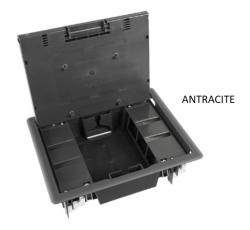 83006 CAT: Podlahov� box - 12 modulov, antracit