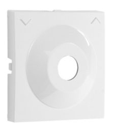 90351_TBR: Kryt tlaidla so zmkom, biela