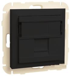 90441_SPM: Kryt jednons. dt. zs (pre RJ45), ierna