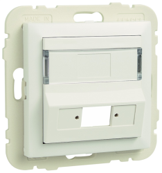 90449_SBR: Kryt pre spojku SC APC Simplex/LC Duplex op, biela