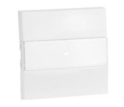 90610_TBR: Kryt asovho spnaa, biela  (2-tlaidl)