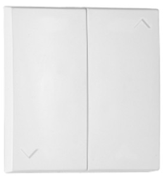 90612_TBR: Kryt alziovho tlaidla, biela