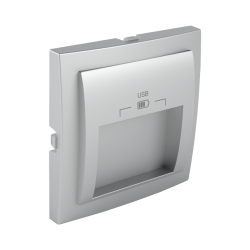 90673_TAL: Kryt pre USB nabjaku, 2 vstupy, hlinkov