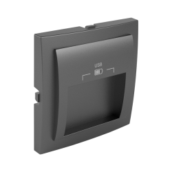 90673_TIS: Kryt pre USB nabjaku, 2 vstupy, ed