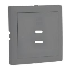 90674_TIS: Kryt pre USB nabjaku Typ (A+C), 2 vstupy, ed