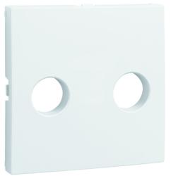 90713 TBR: Kryt audio z�s. so skrut.svorkou, biela