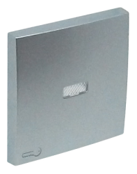 90794_TAL: Kryt tlaidla, symbol K+orientan LED, hlinkov