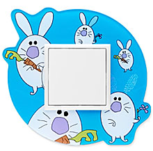 90910_NK: 1 - rmek, biely zajko