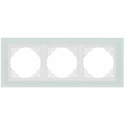 90930_TCB: 3 - rmek, biele sklo/biela