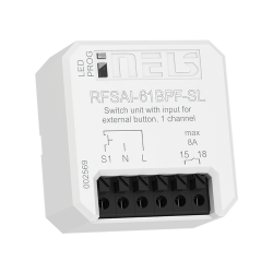 Sp�nac� prvok RFSAI-61BPF-SL so vstupmi pre ext. tla�idl� (Bezpotenci�lny kontakt)