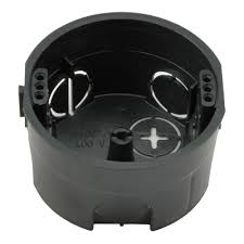 Krabica in�tala�n� 6400-10 71x32mm IP20 pod omietku �ierna