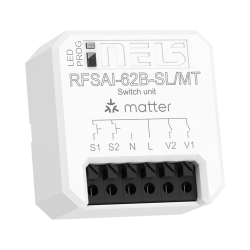 Sp�nac� prvok RFSAI-62B-SL/MT so vstupmi pre extern� tla�idl� / 230V AC MATTER